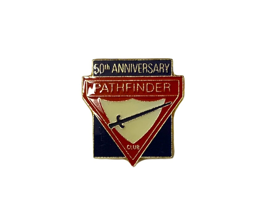 Pathfinder Guide Pin World Pathfinder Day Anniversary Pin 50 Years (2000) – BUC