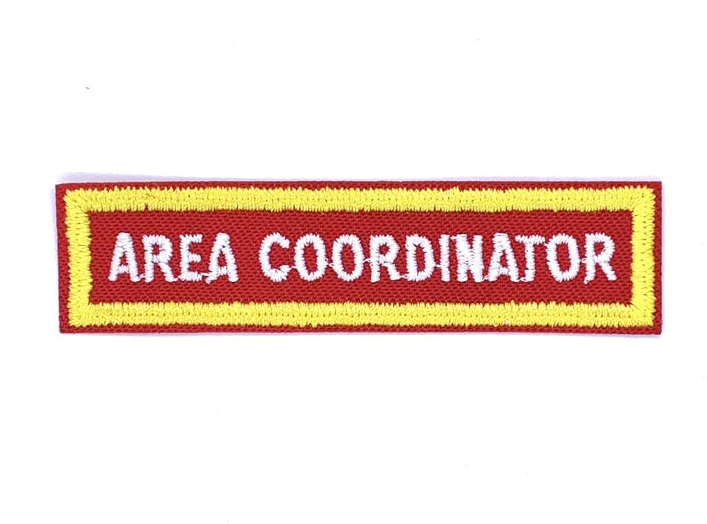 Staff Sleeve Strip Area Coordinator